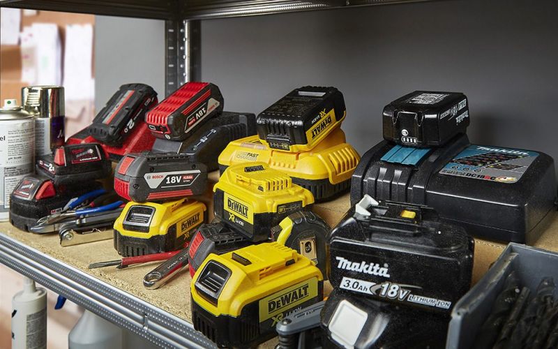 No need to buy additional battery and charger systems