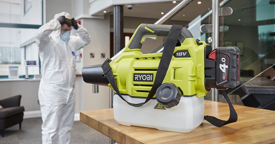 Ryobi One+ 18V fogger