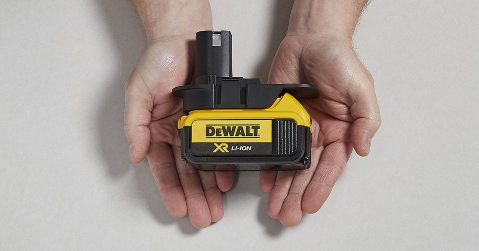 DeWalt battery and Badaptor