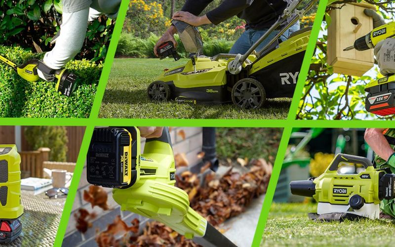 Garden, cleaning, crafting and camping tools from Ryobi One+