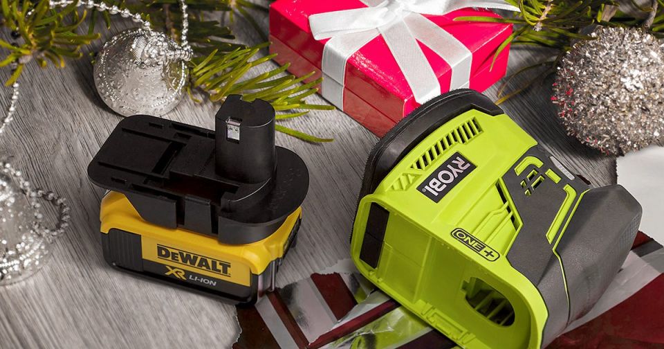 DIY gift of Ryobi tool and Badaptor