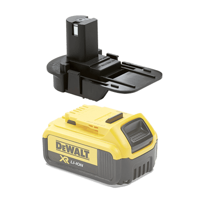 DeWalt to Ryobi One+ 18-20V Battery Adapter